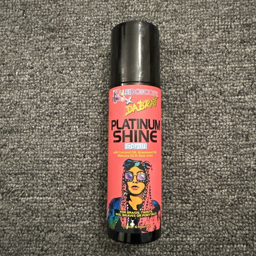 Kaleidoscope x Da Brat platinum shine spray 6 oz